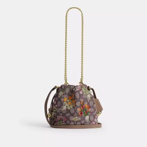 Faye Mini Drawstring Bag