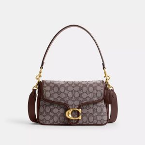 Soft Tabby Shoulder Bag In Signature Jacquard