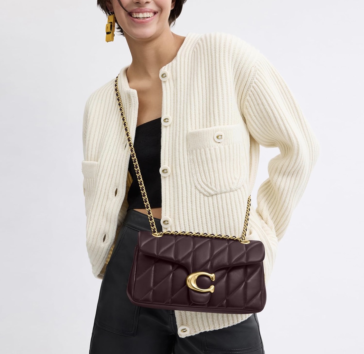 Tabby Shoulder Bag 26 With Quilting - Imagen 2