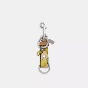 Trigger Snap Bag Charm With Lemon Print