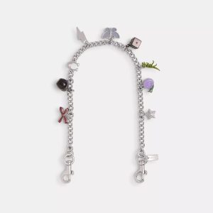 Motif Chain Bag Charm