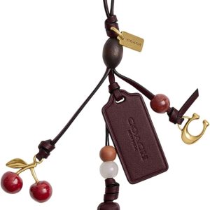 Leather Bag Charm Heritage